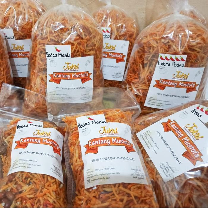 

Kentang Mustofa / Kentang Kering Ukuran 1/2 Kg Promo