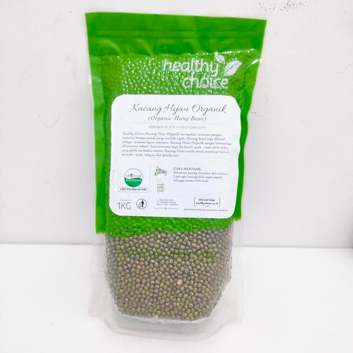

Kacang Hijau Organik ( Organic Mung Bean ) 1Kg - Healthy Choice Kacang Ijo Best Seller