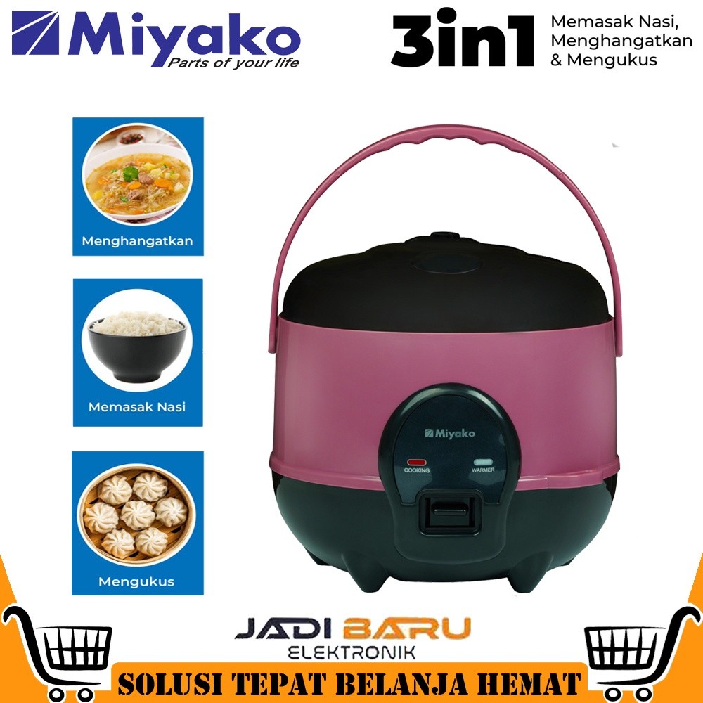 (READY COD) Magic Com Miyako MCM606B SBC / MCM 606 B SBC / MCM-606B SBC - Rice Cooker Miyako MCM606