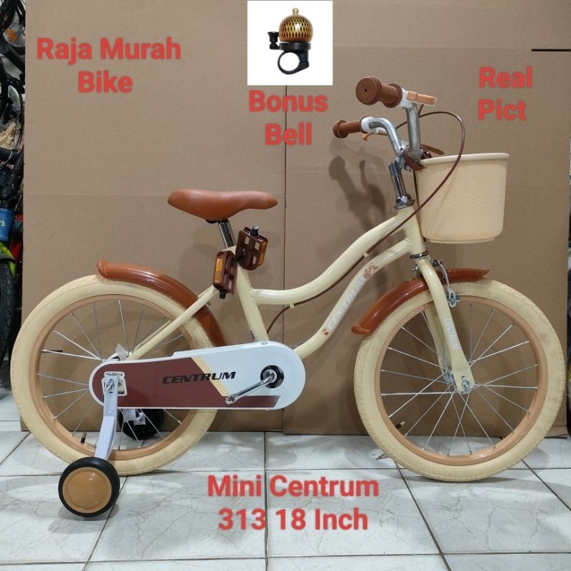 Gboiishop - Sepeda Anak Mini Centrum 313 18 Inch Sepeda Anak Perempuan Mini Centrum 18 Inch By