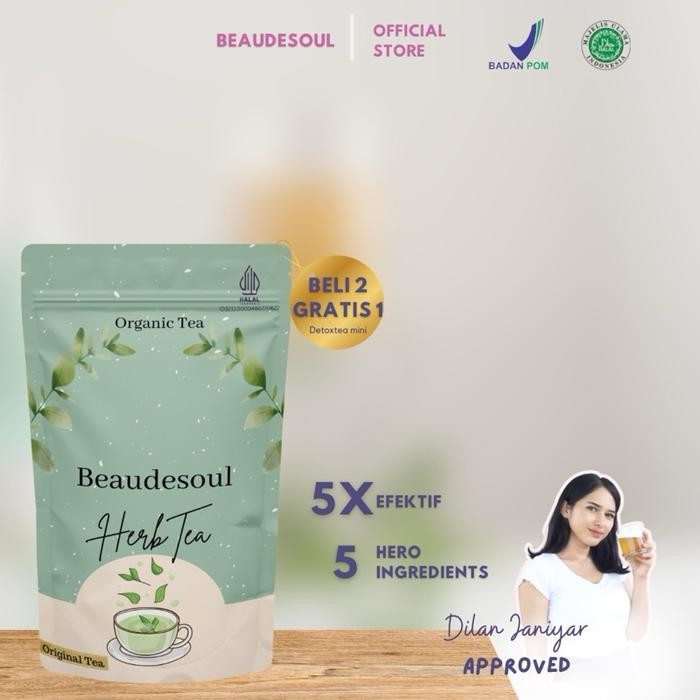 

BEAUDESOUL Greentea Tea Herbal- TEH HIJAU BEAUDESOUL