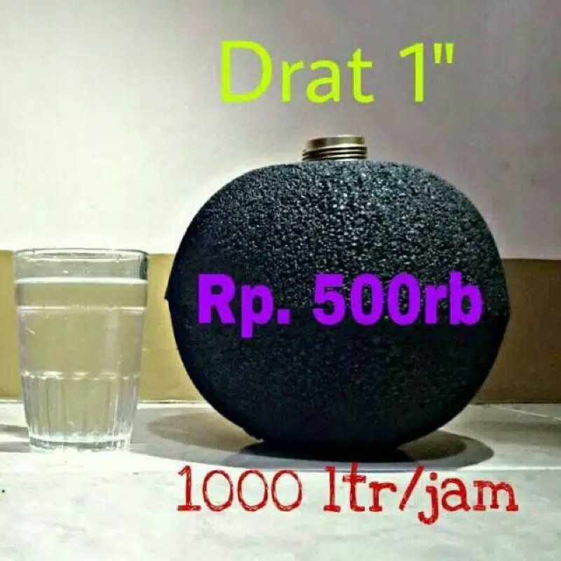 Ic water Filter drat 01, kapasitas Filter 1000 liter per jam WE