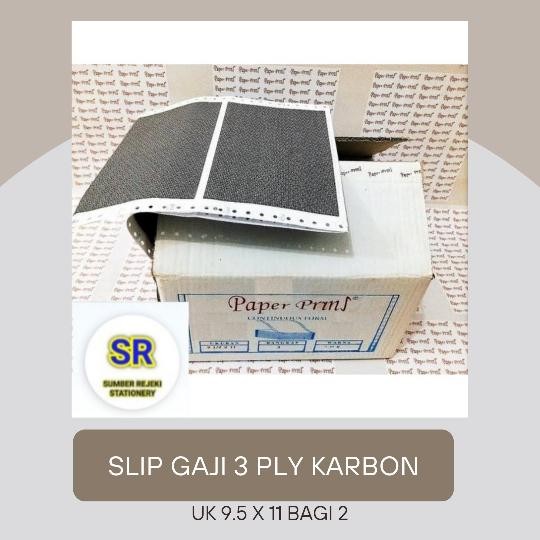 

CONTINUOUS FORM SLIP GAJI ( 9,5 X 11 ) 3 PLY ( BAGI 2 )