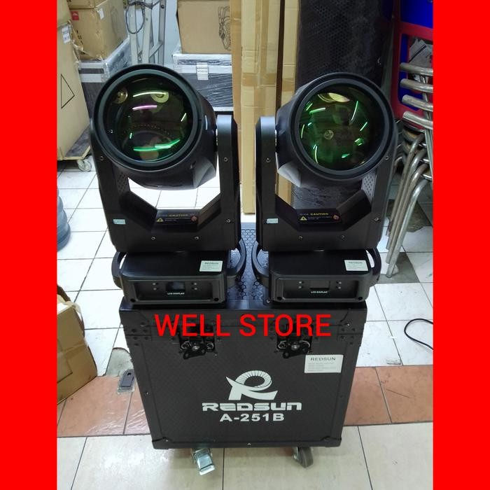 Moving Head Beam 251B Redsun - Beam 250W Redsun Original