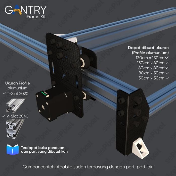 Langsung Checkout Frame Kit mesin CNC Laser & Router DIY