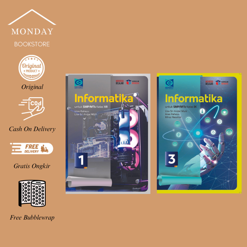 GRAFINDO SMP - Informatika untuk SMP/MTs Kelas 7,8,9 KURIKULUM MERDEKA
