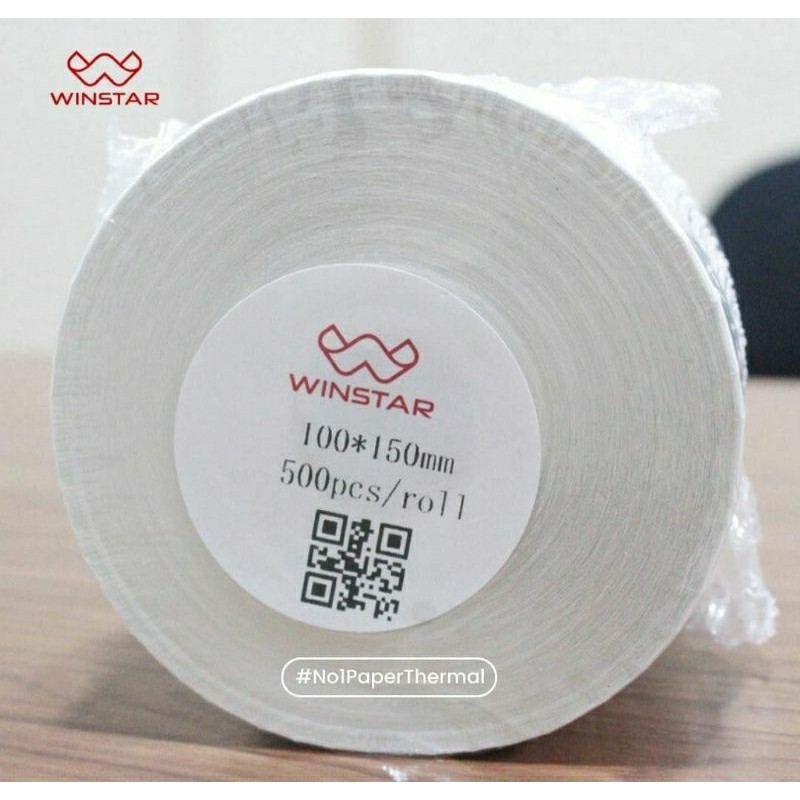 

Kertas Thermal Winstar Lebar100MMXpanjang150MM Isi 500
