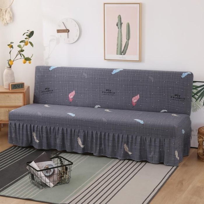 GEB - COVER SOFA BED INFORMA,GOTHAM,IVARO ELASTIS SARUNG RUMBAI PENUTUP SOFA BED