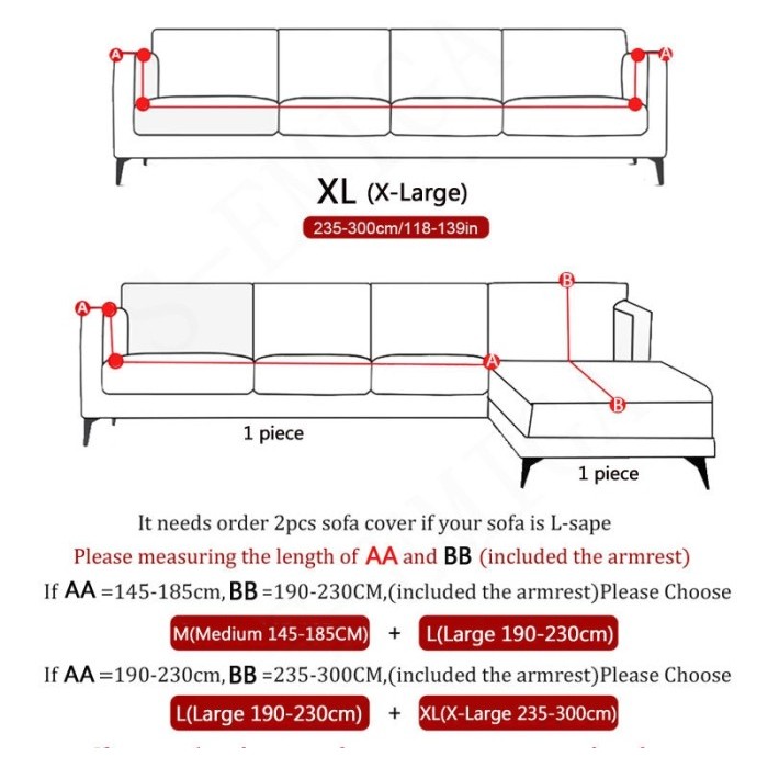 Sarung Sofa Sudut Solid Sarung Sofa Bahan Elastis Pelindung Kulit