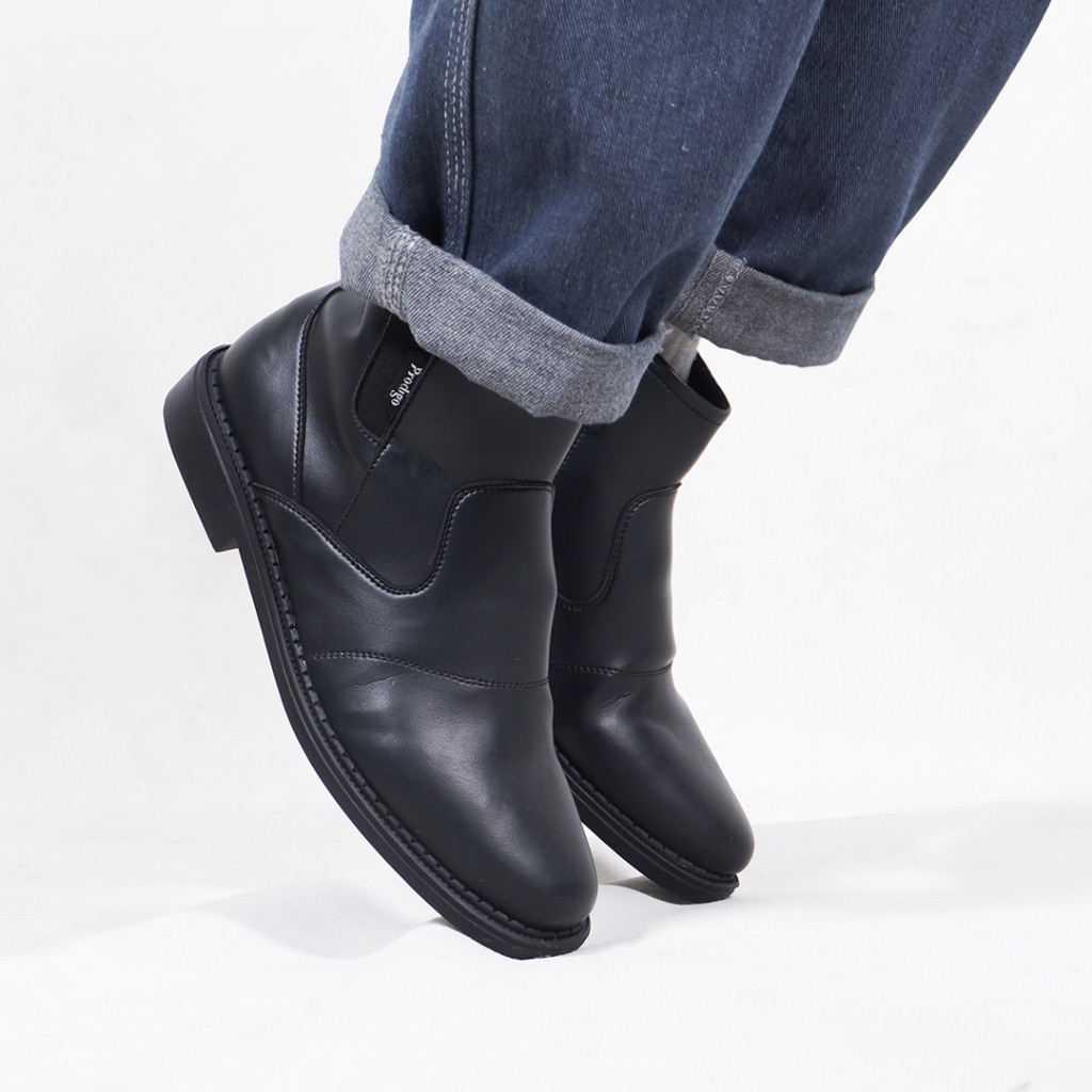 CUCI GUDANG PRODIGO * SEPATU CHELSEA BOOTS SUMBA I SEPATU BOOTS PRIA I SEPATU BOOTS CASUAL I SEPATU
