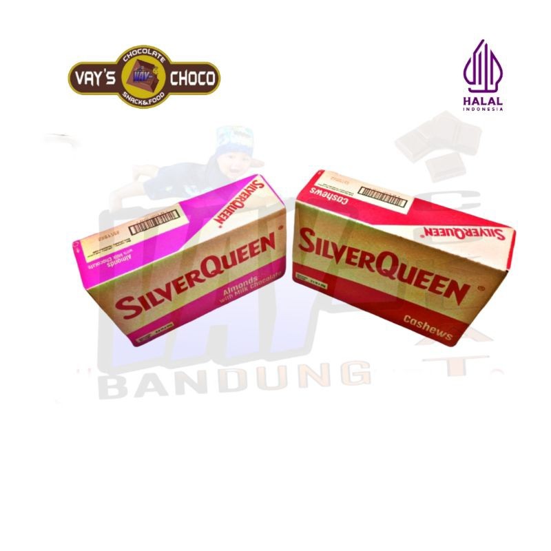 

WHYN!! SILVERQUEEN 22GR CASHEW DAN ALMOND (1BOK X10PCS) EXP 2026