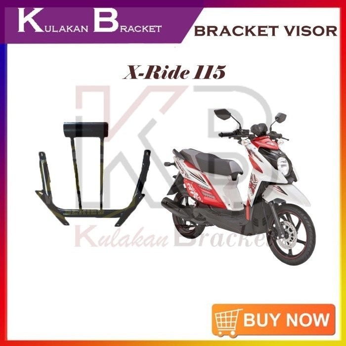 PREMIUM Bracket Visor xride 115, braket visor x-ride115
