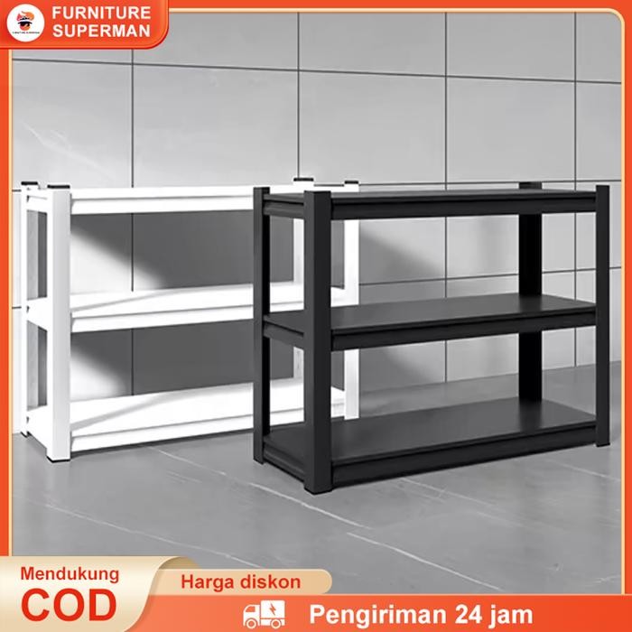 PREMIUM FNT rak buku besi kukuh,rak besi 3 tingkat ,rak buku besi,rak jualan dagangan,rak lemari