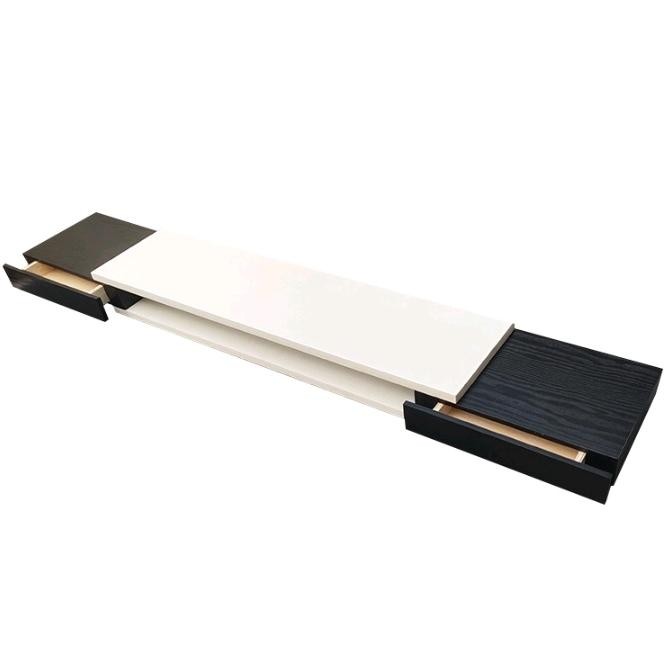 PREMIUM Rak Tv Laci Dinding / Rak Ambalan Laci Tv Meja Laci Tv Panjang 140 cm