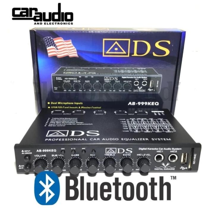 PREMIUM Fre Amp Skeleton Pre Amp Skeleton Parametrik Equalizer Audio Mobil