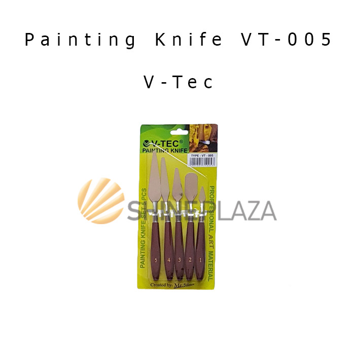 

Painting Knife V-Tec Set VT-005 - Pisau Palet Paint Knife V-Tec Set