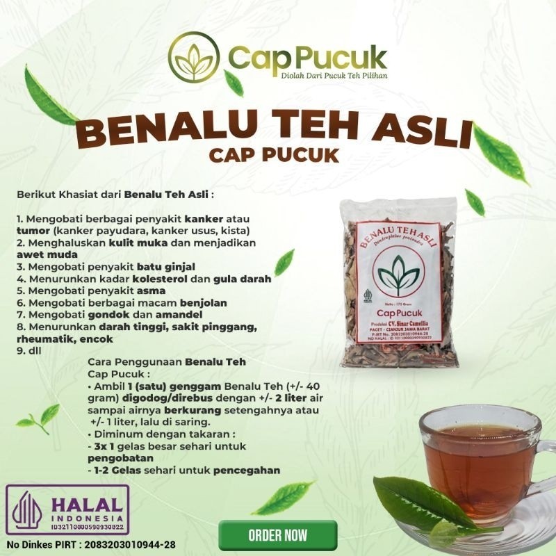 

WHYN!! BENALU TEH ASLI CAP PUCUK
