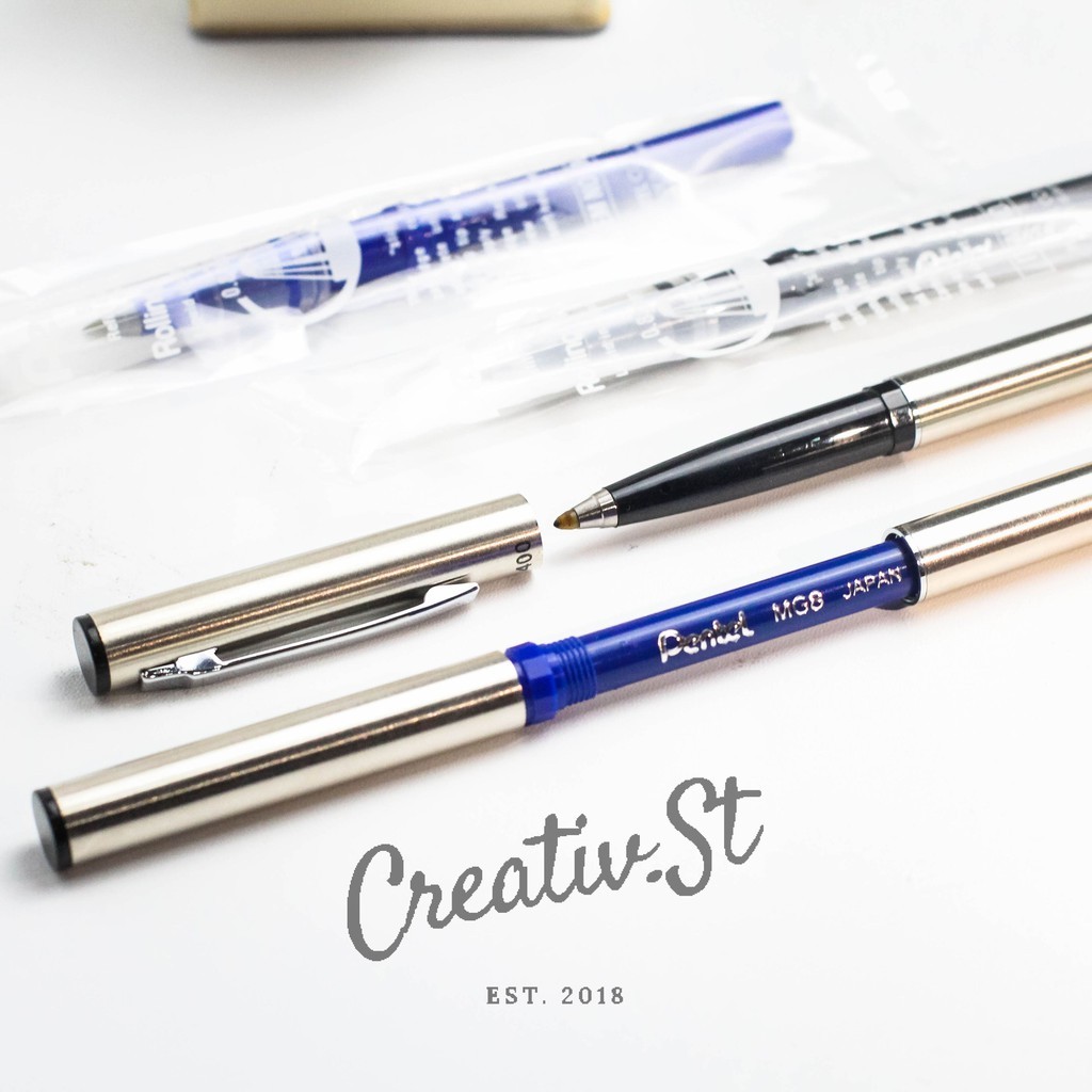 

PENTEL Rolling Pen Tr 400 Mg8 (1 Pcs) Bolpen Pena Pulpen WE!!!