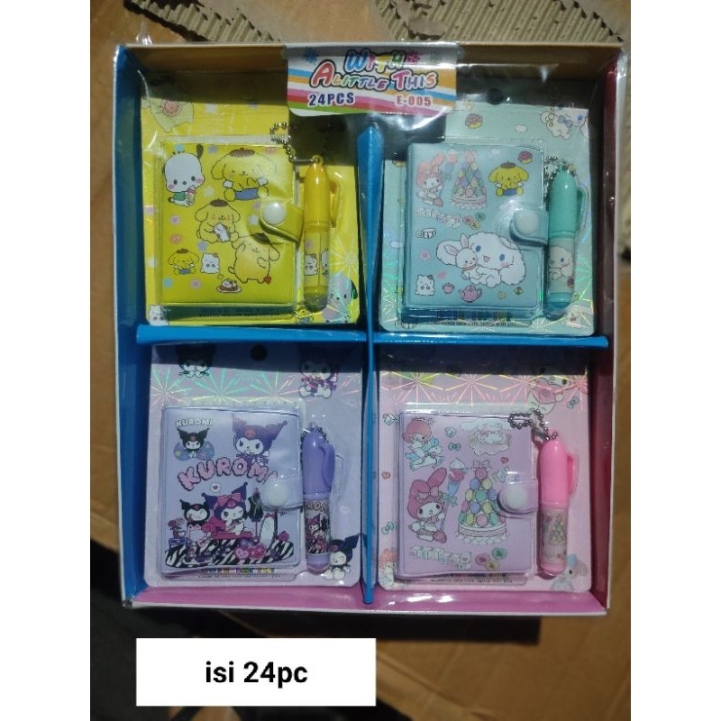 

Memo Pulpen Sanrio 24pc Kcl WE!!