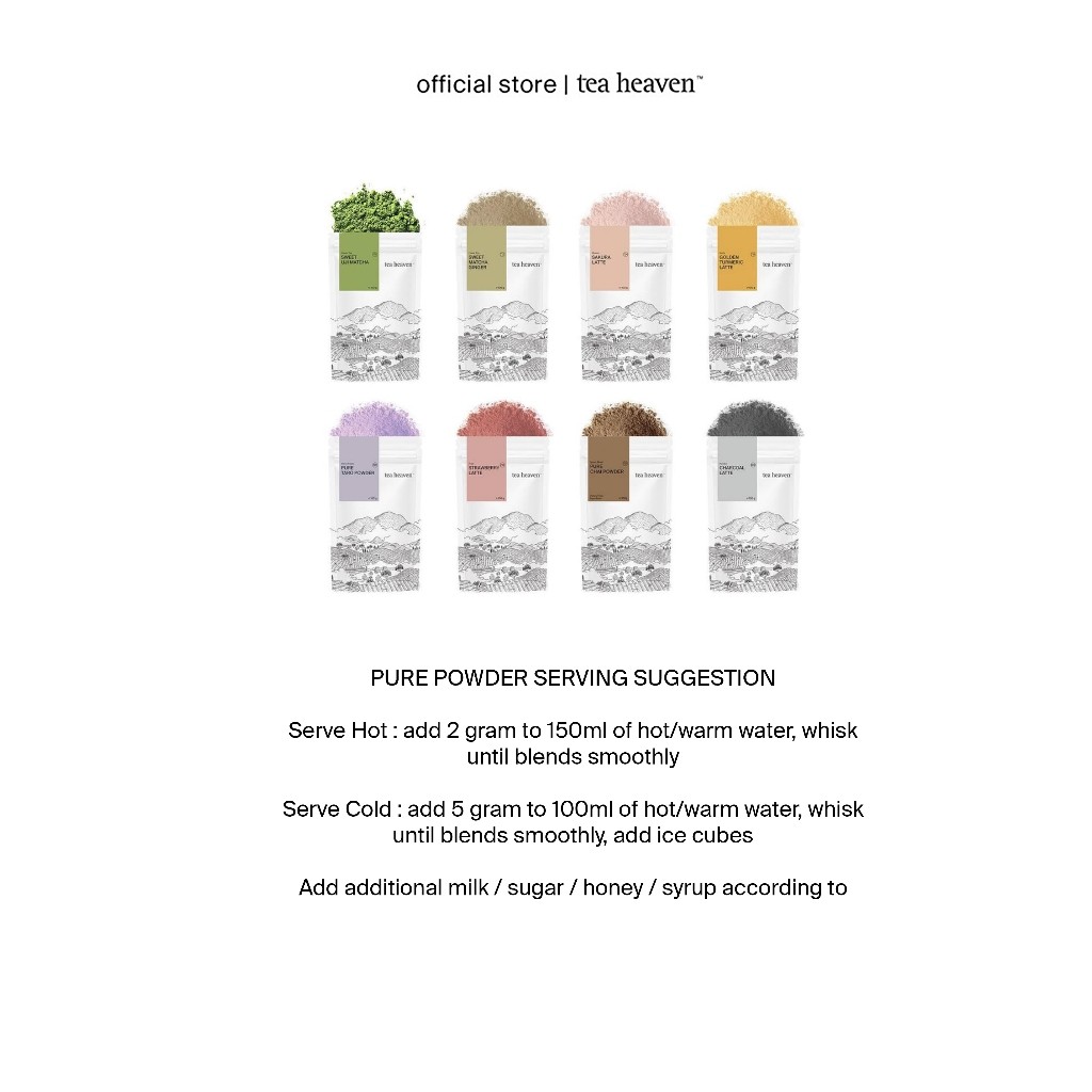 

WHYN!! Tea Heaven Hojicha Powder 100gr