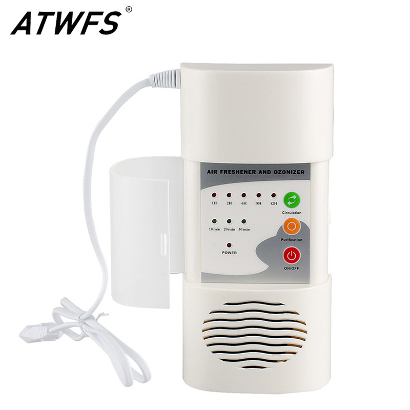 Terlaris ATWFS Portable Ozone Generator Air Purifier 220v Air Cleaner Oxygen Ionizer Generator Ster