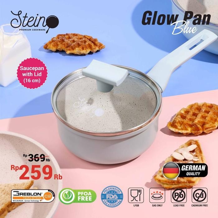 Stein Steincookware Glow Pan Satuan Wok Saucepan Frypan Glowpan #Gratisongkir