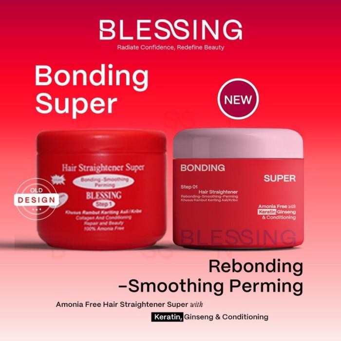 Blessing Hair Straightener Khusus Rambut Kriting Asli/Kribo Dapat Diakan Untuk Rebonding, Smoothing