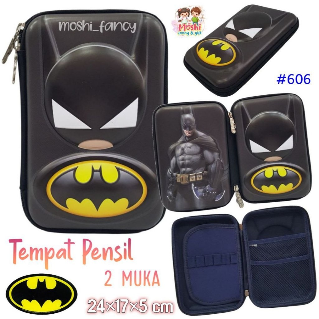 

Tempat Pensil Batman / Pencil Case Batman / Tempat Alat Tulis Batman WE!!!