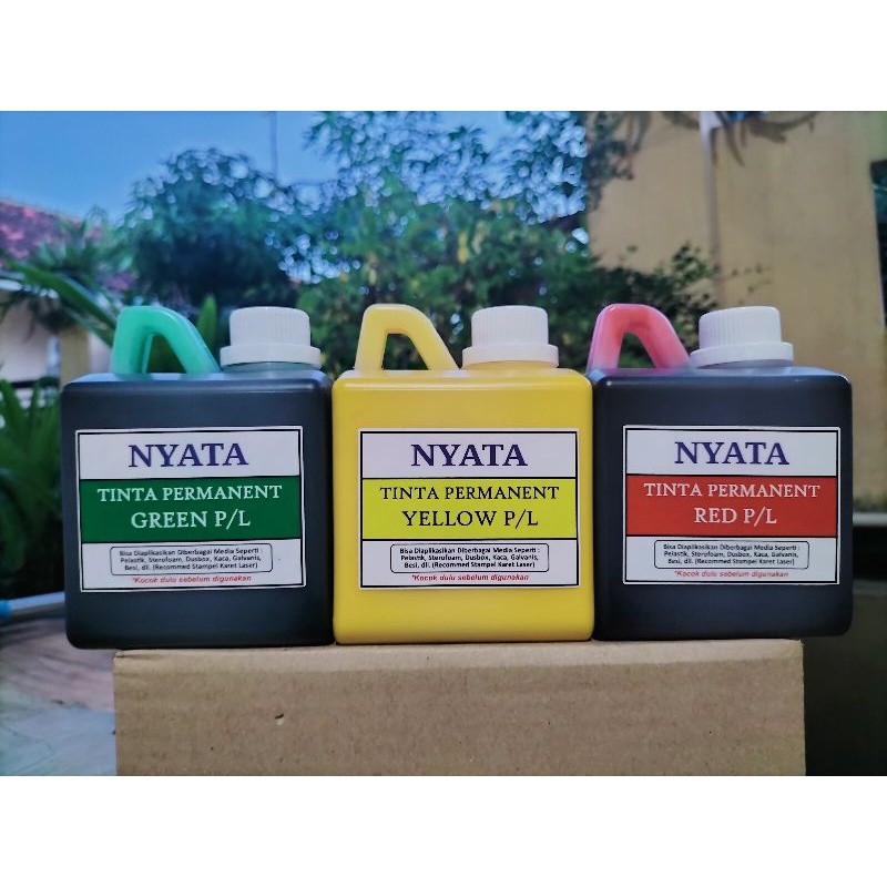 

TINTA PERMANENT, STEMPEL PAD/BAK ,basic dyes ,ISI 500 ml WE!!