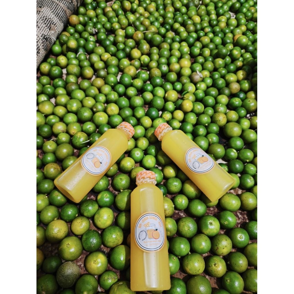

WHYN!! 5 botol Uk 250ml perasan jeruk sonkit kasturi lemon cui 100%Asli tanpa campuran