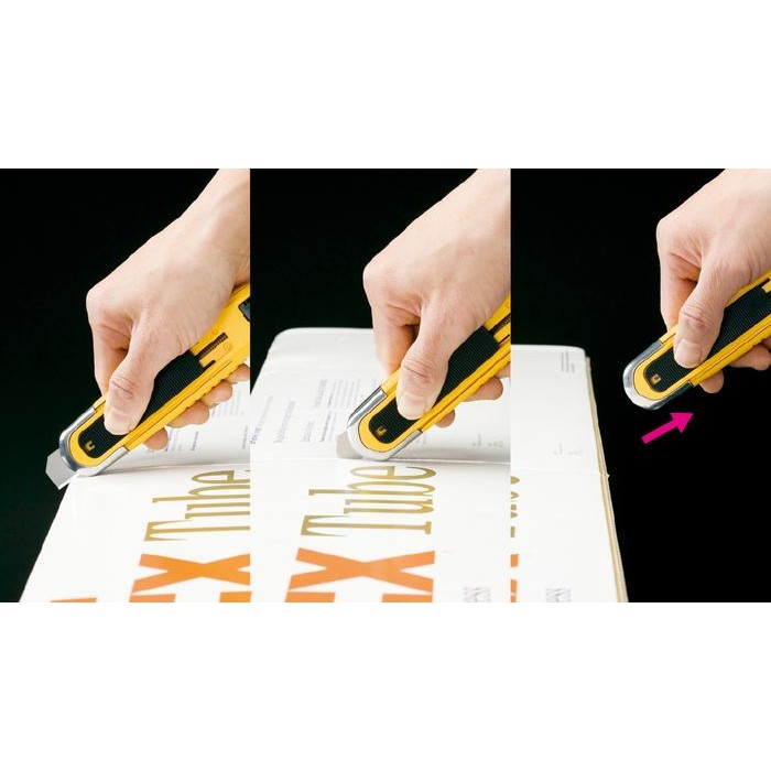 

No Na - Pisau Pemotong Olfa Sk-8 Safety Cutter Auto Retract Blade Original