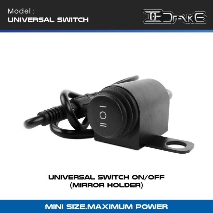 Aksesoris Drake Lampu Tembak Minimax Saklar Kabel Mode