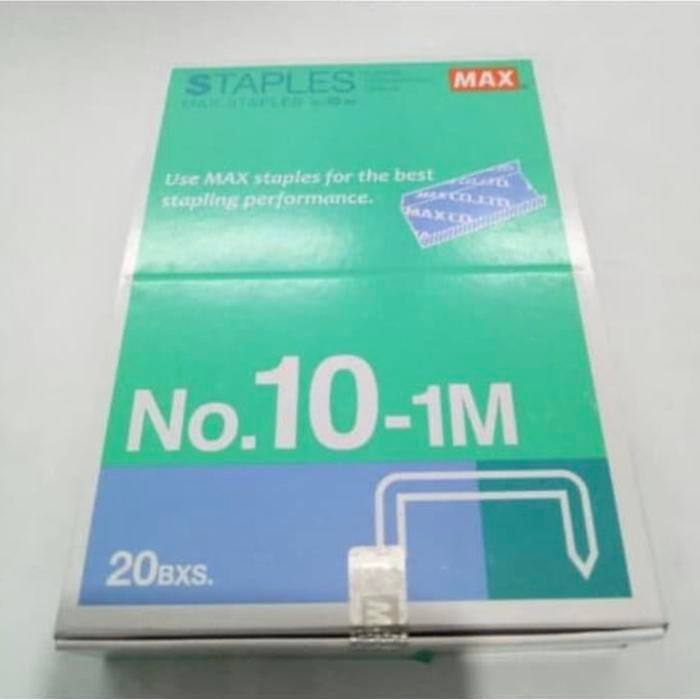 

No Na - Isi Steples Max 10 ( Isi 20 Kotak)