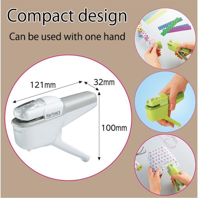 

No Na - Id13701 Kokuyo Harinacs Staple-Less Stapler - Staples Tanpa Isi - 10