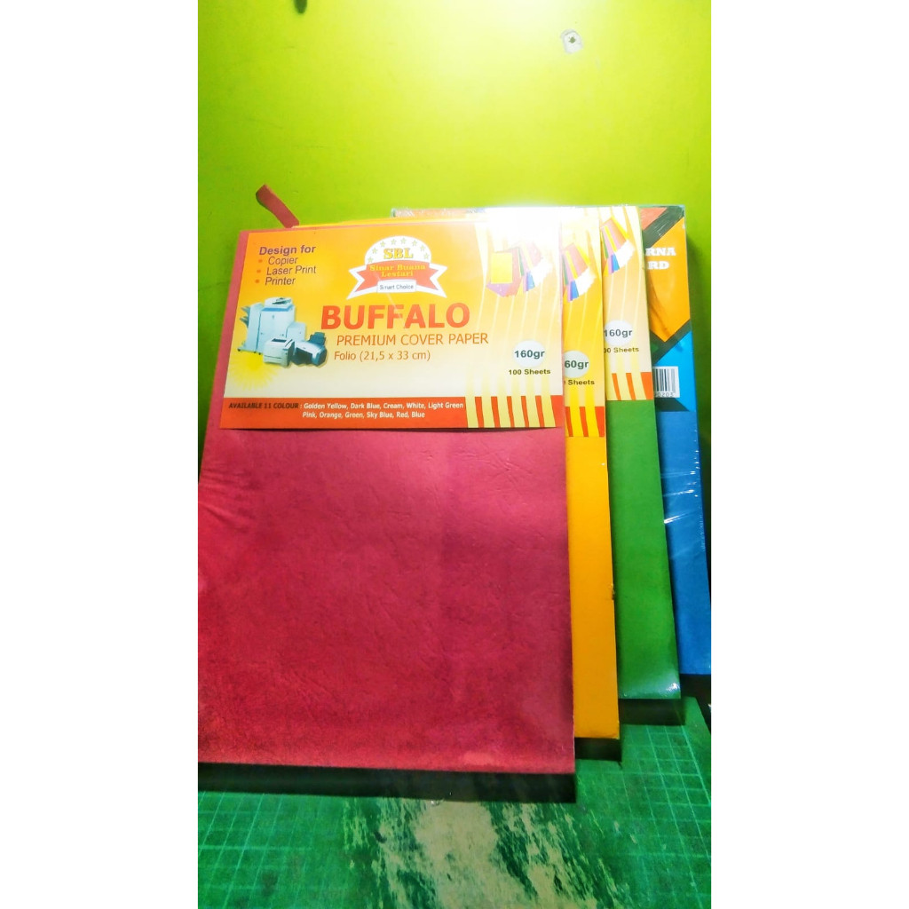 

COVER JILID BUFFALO FOLIO / COVER BUFALO F4 WE!!