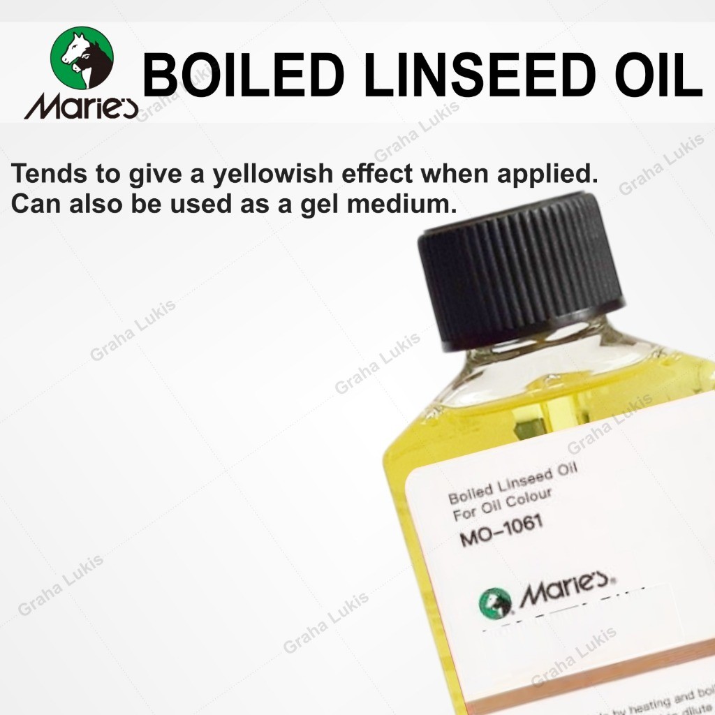 

Maries Boiled Linseed Oil MO-1061 100ml & 500ml