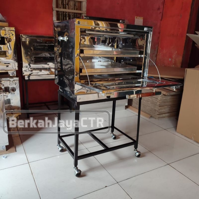OVEN GAS ANTI KARAT, OVEN GAS STAINLESS, OVEN GAS UKURAN 60X40, Oven Gas + Bonus-bonusnya, Oven Gas,