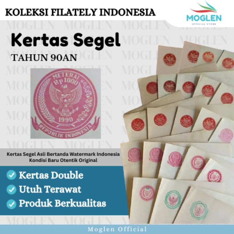 

Kertas Segel Jadul Tahun 1990 1992 1993 1994 1995 1996 1997 2000 2002 Double Slide Asli Original