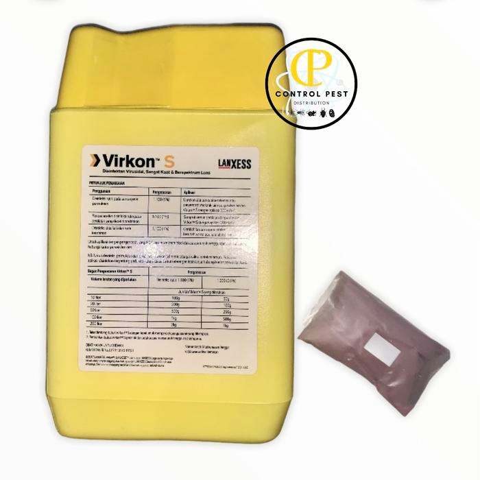 [Zedayr] Disinfektan Virus Kandang, Corona Vircon S Repacking Isi 100 Gram