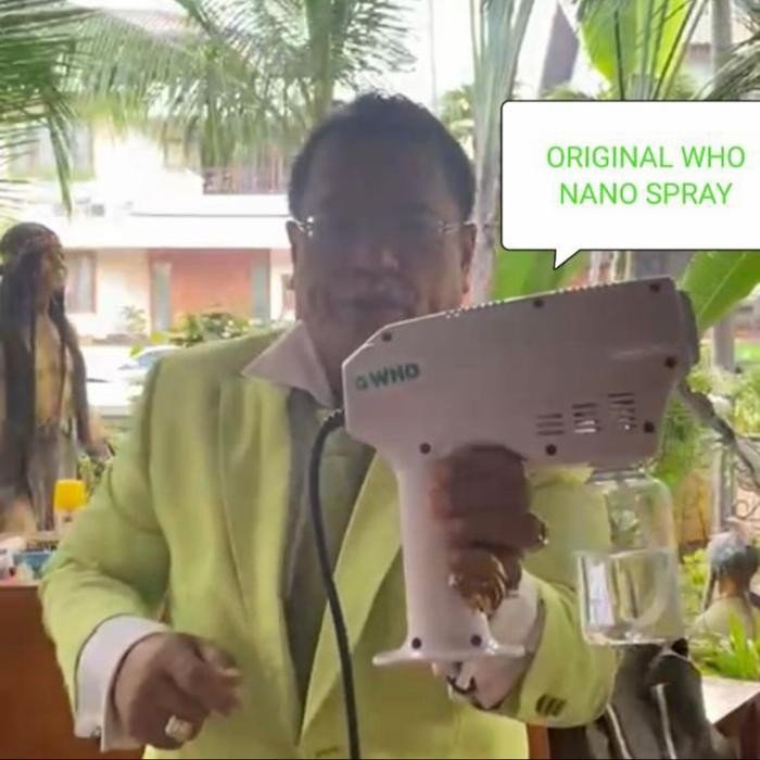 [Zedayr] Nano Spray Disinfektan Who Original