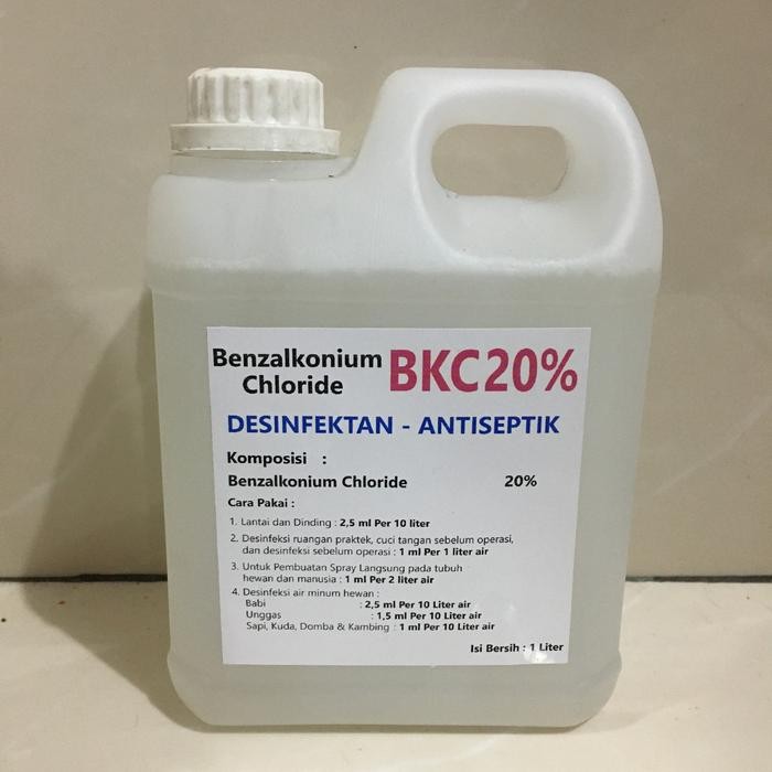 [Zedayr] Desinfektan Antiseptik Bkc 20% Benzalkonium Chloride / Bkc 20%