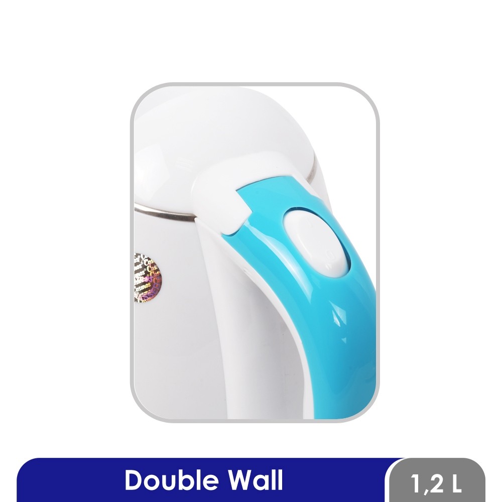 Cosmos Ketel Listrik 1.2 Liter CTL-210 Teko Listrik Pemanas Air