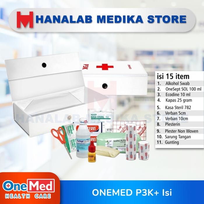 ONEMED P3K+ISI / Kotak P3K Mobil / Kotak P3K