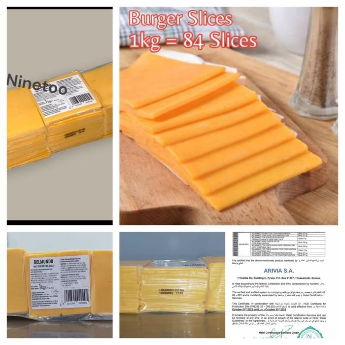 

BURGER SLICE CHEESE 500GR / RED CHEDAR