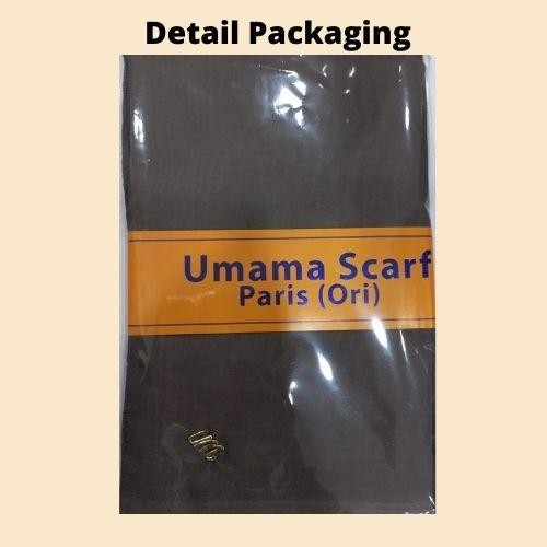 Umama Scarf Paris Ori Metal Logo Jilbab Paris Jadul Umama