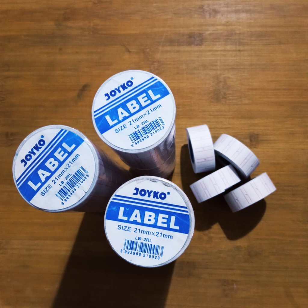 

Label Harga JOYKO 1 Line (1 Pack Isi 10 Pcs)
