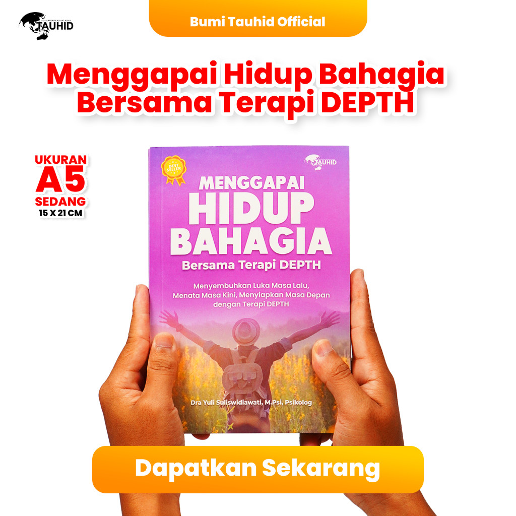 Buku Menggapai Hidup Bahagia Dengan Terapi DEPTH