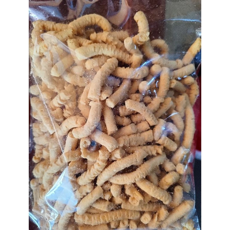 

KUE ULAT KEJU/Kue Akar gurih 500GRM WE!!