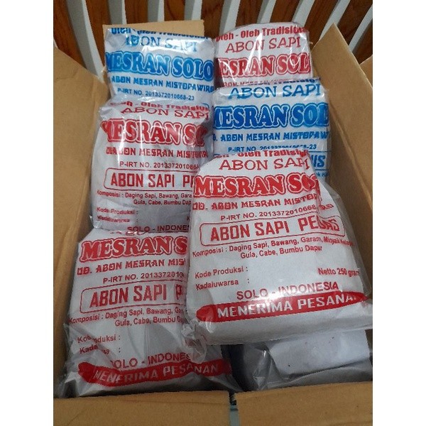 ABON MESRAN ABON SAPI/ABON MESRAN SOLO/SERUNDENG MESRAN WE