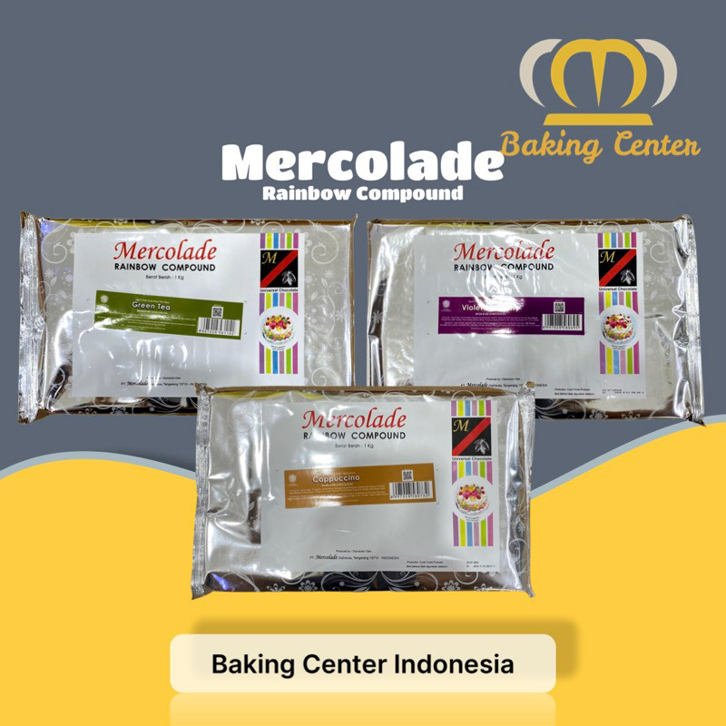 

Mercolade Rainbow Chocolate - Cokelat Warna Mercolade 1kg WE!!